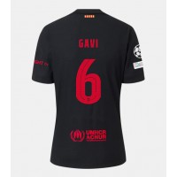 Camiseta Barcelona Paez Gavi #6 Visitante Equipación 2024-25 manga corta